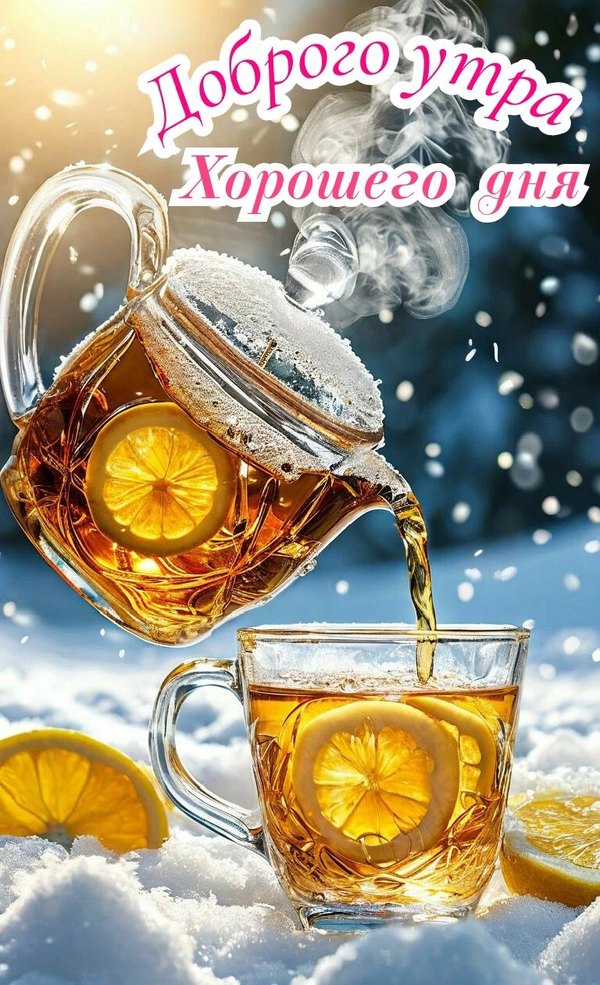 Изображение №4 768x1261 «Доброго утра! Хорошего дня!» из коллекции «Зимние открытки «Хорошего дня!»»