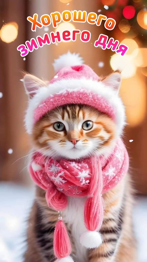 Изображение №60 720x1280 «Хорошего зимнего дня!» из коллекции «Зимние открытки «Хорошего дня!»»