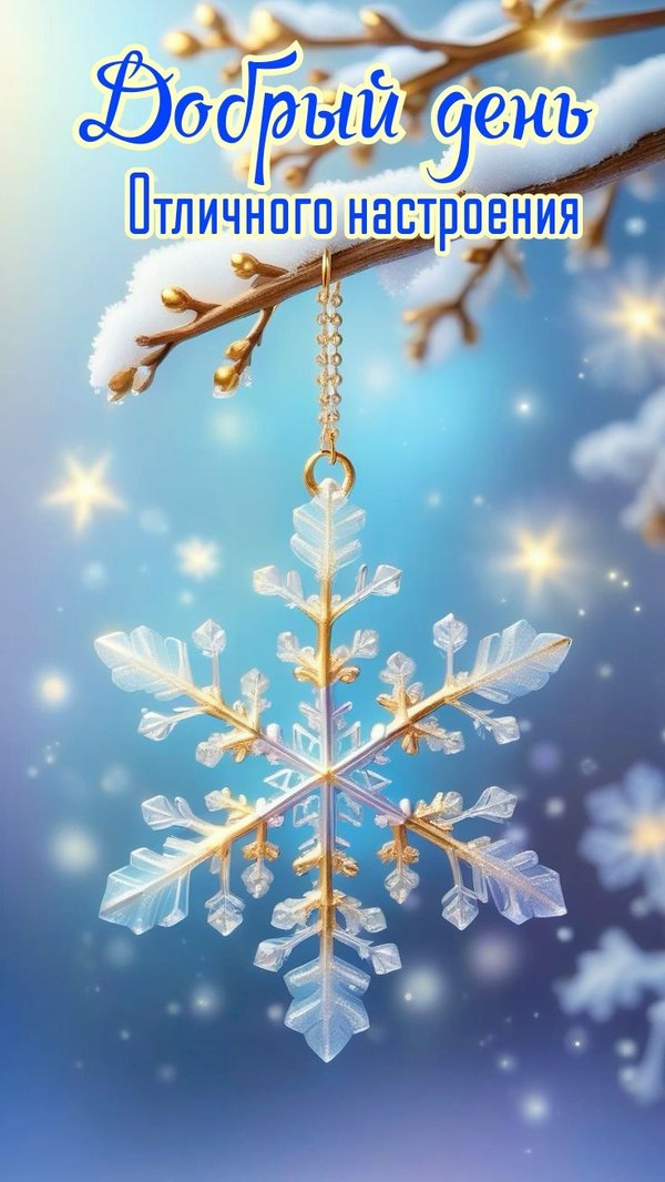 Изображение №67 736x1308 «Добрый день! Отличного настроения!» из коллекции «Зимние открытки «Хорошего дня!»»