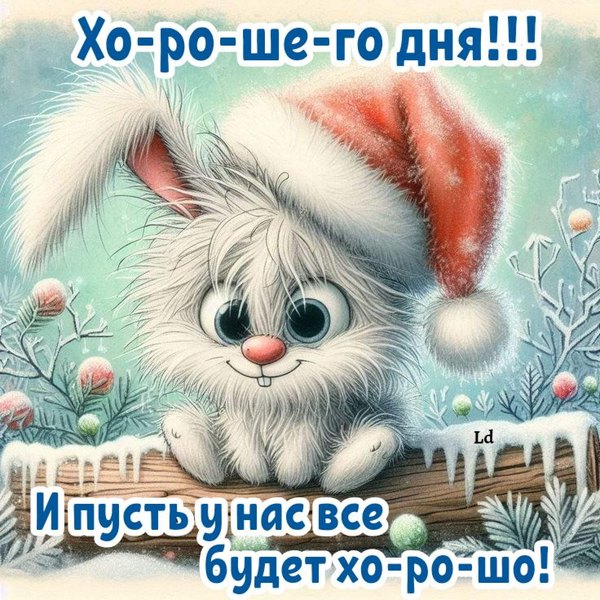 Изображение №20 736x736  из коллекции «Зимние открытки «Хорошего дня!»»