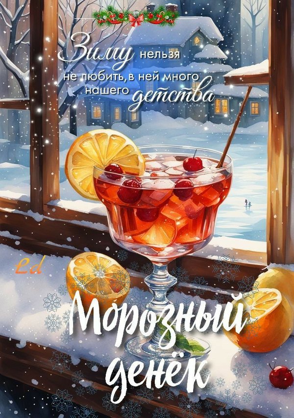 Изображение №13 720x1024 «Морозный денёк!» из коллекции «Зимние открытки «Хорошего дня!»»