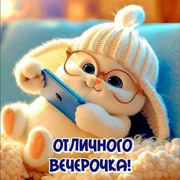 Изображение №62 564x564 «Отличного вечерочка!» из коллекции «Зимние открытки «Хорошего доброго вечера!»»