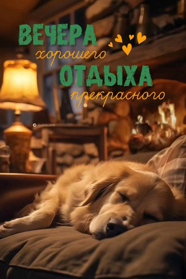 Изображение №63 853x1280 «Вечера хорошего, отдыха прекрасного!» из коллекции «Зимние открытки «Хорошего доброго вечера!»»