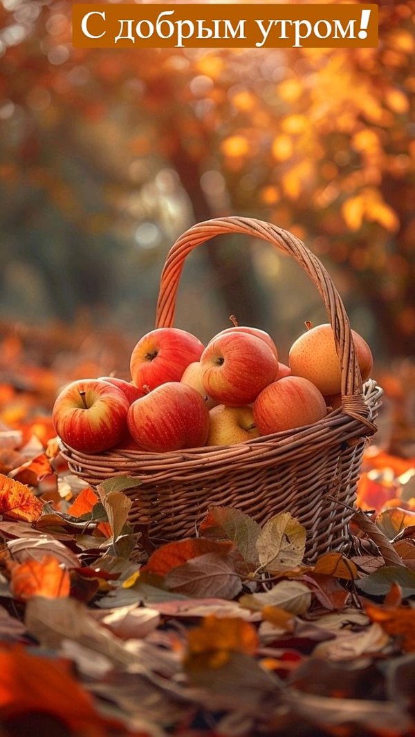 Изображение №15 676x1201 из коллекции «Осенние открытки «С Добрым Утром!»»