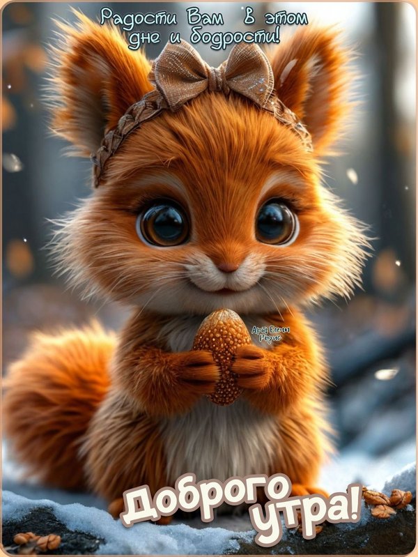 Изображение №32 1046x1393 из коллекции «Осенние открытки «С Добрым Утром!»»