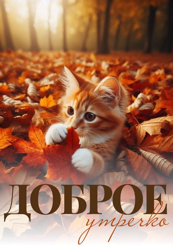 Изображение №64 686x982 из коллекции «Осенние открытки «С Добрым Утром!»»