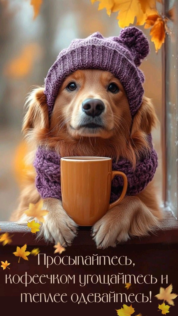 Изображение №46 1200x2133 из коллекции «Осенние открытки «С Добрым Утром!»»