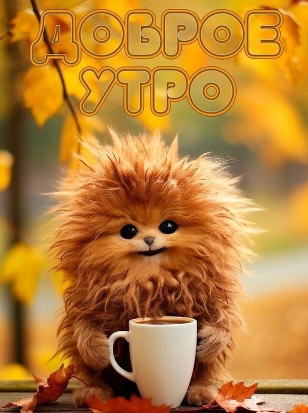 Изображение №76 736x986 из коллекции «Осенние открытки «С Добрым Утром!»»