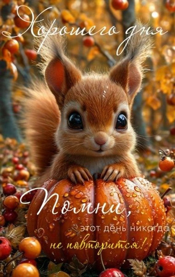 Изображение №26 381x604 из коллекции «Осенние открытки «С Добрым Утром!»»