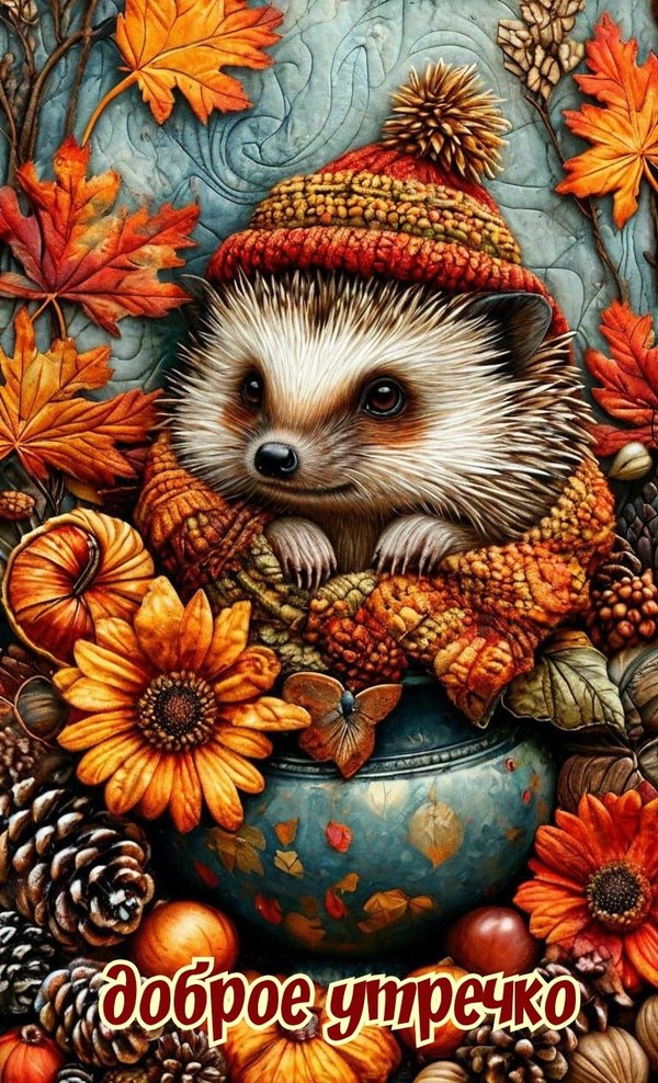 Изображение №74 768x1264 «Доброе утречко!» из коллекции «Осенние открытки «С Добрым Утром!»»