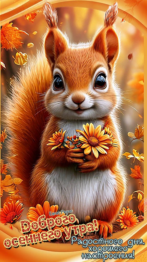 Изображение №75 1200x2128 из коллекции «Осенние открытки «С Добрым Утром!»»