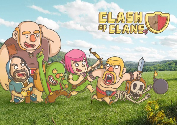 Изображение №24 2800x1979 «Арт Сlash of Сlans» из коллекции «Обои Клеш Рояль (Clash Royale)»