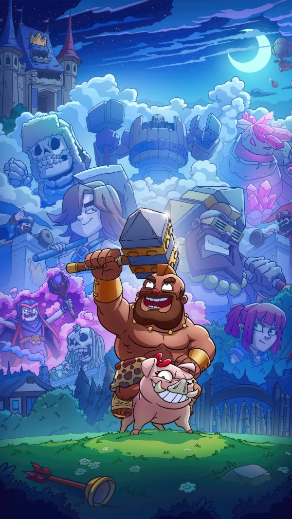 Изображение №10 1440x2560 «Hogs Clash Royale» из коллекции «Обои Клеш Рояль (Clash Royale)»