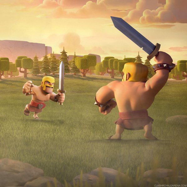 Изображение №2 2048x2048  из коллекции «Обои Клеш Рояль (Clash Royale)»