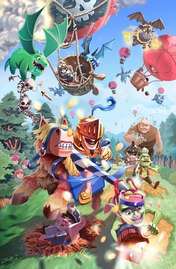 Изображение №39 720x1100  из коллекции «Обои Клеш Рояль (Clash Royale)»