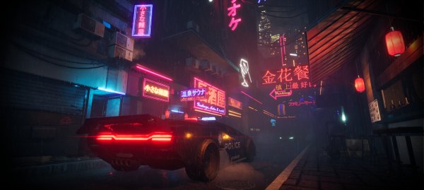 Изображение №63 3840x1724 «Центр города Cyberpunk для двух мониторов 4K» из коллекции «Обои Киберпанк (Cyberpunk)»