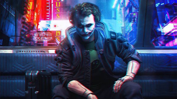 Изображение №16 3840x2160 «Джокер Киберпанк, Joker Cyberpunk 4k HD» из коллекции «Обои Киберпанк (Cyberpunk)»