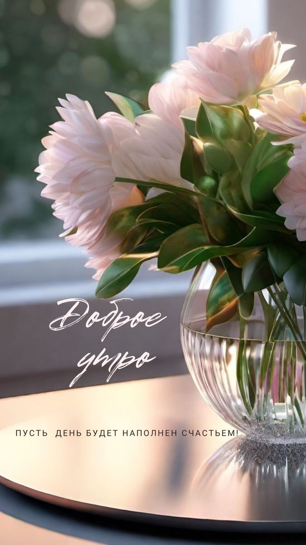 Изображение №12 1080x1920 «Доброе утро! Пусть день будет наполнен счастьем!» из коллекции «Открытки «С Добрым Утром!»»