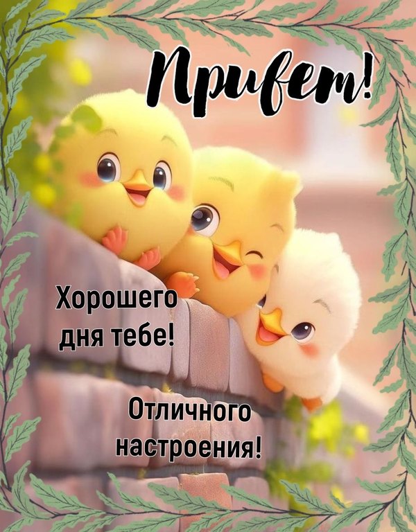 Изображение №6 1080x1382  из коллекции «Открытки «Привет!»»