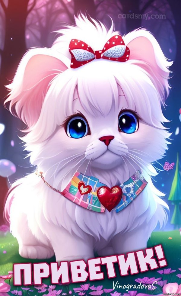 Изображение №56 612x1000  из коллекции «Открытки «Привет!»»