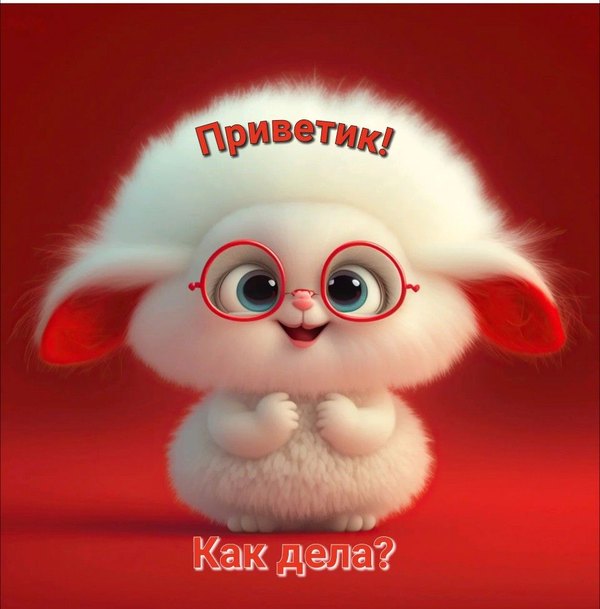 Изображение №40 960x974 «Приветик! Как дела?» из коллекции «Открытки «Привет!»»