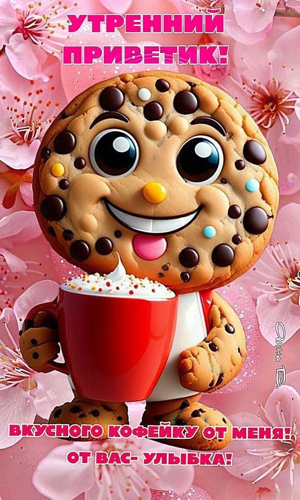 Изображение №42 736x1226 «Утренний приветик!» из коллекции «Открытки «Привет!»»