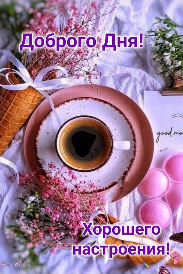 Изображение №51 735x1102 «Доброго дня! Хорошего настроения!» из коллекции «Открытки «Хорошего дня!»»