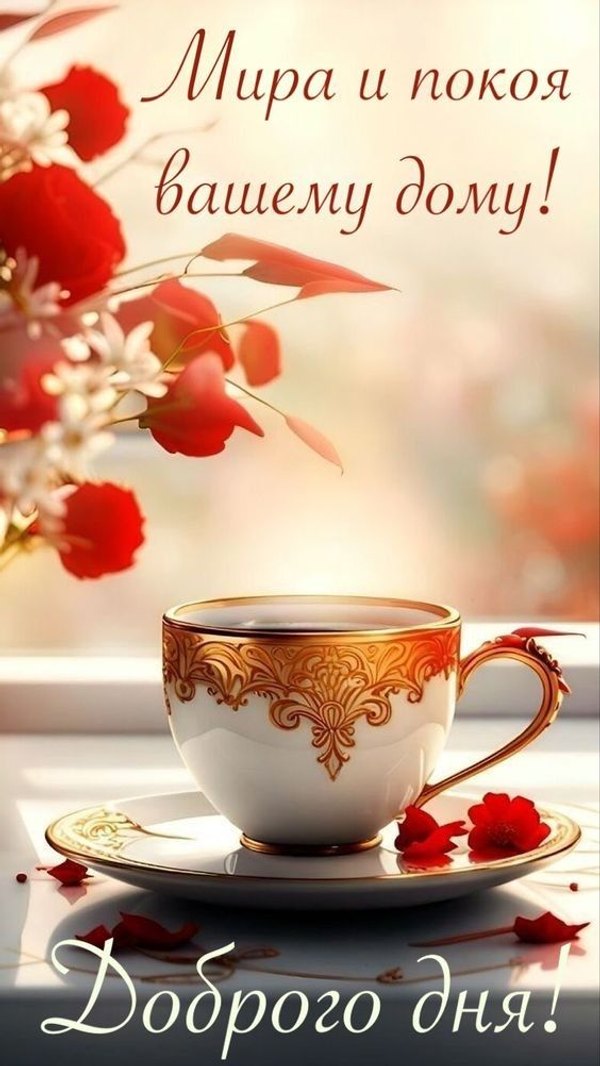 Изображение №22 564x1002 «Мира и покоя вашему дому! Доброго дня!» из коллекции «Открытки «Хорошего дня!»»