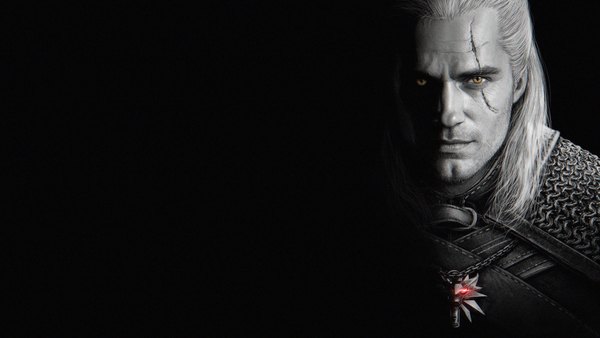 Изображение №27 3840x2160 «Ведьмак, Генри Кавилл, The Witcher Henry Cavill Black White Yennefer» из коллекции «Чёрно-белые Обои 4k»