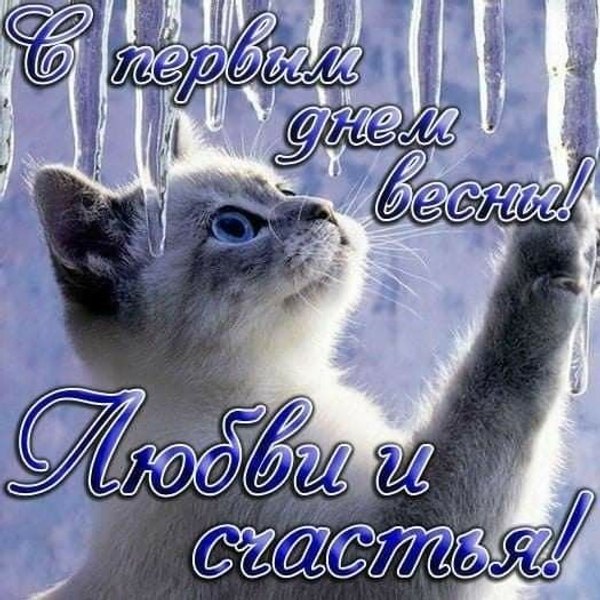 Изображение №22 525x525 «С первым днём весны! Любви и  счастья!» из коллекции «Открытки «С Весной!»»