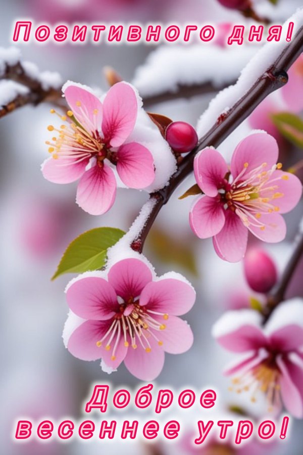 Изображение №38 1280x1920 «Позитивного дня! Доброе весеннее утро!» из коллекции «Открытки «С добрым весенним утром!»»