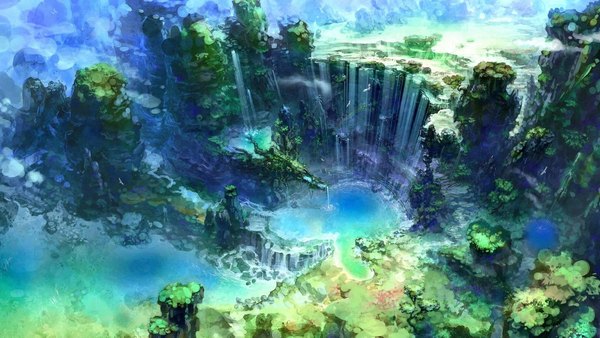 Изображение №37 1920x1080 «Красивая природа аниме» из коллекции «Обои Аниме Природа»