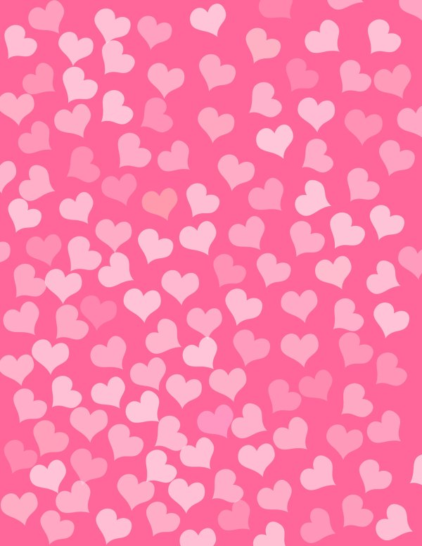 Изображение №21 2550x3300 «Розовые обои с сердечками» из коллекции «Обои Сердце, Сердечки»