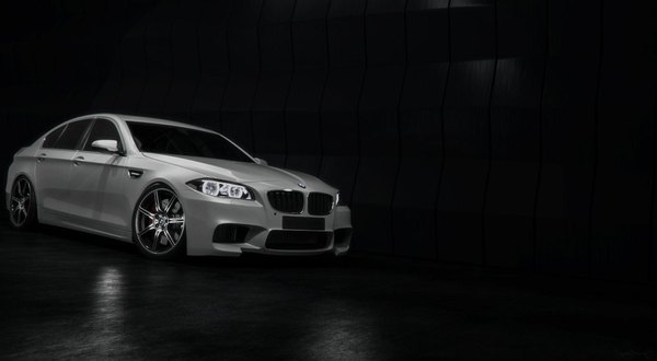 Изображение №36 2048x1128 «Белый BMW M5 F10 на чёрном фоне» из коллекции «Обои Чёрный БМВ (BMW)»