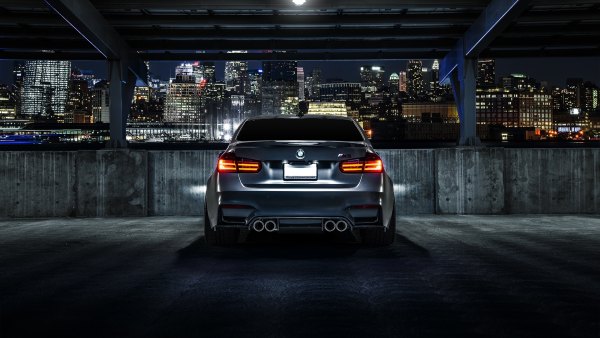 Изображение №17 1920x1080 «Вид сзади BMW M3 F80» из коллекции «Обои Чёрный БМВ (BMW)»