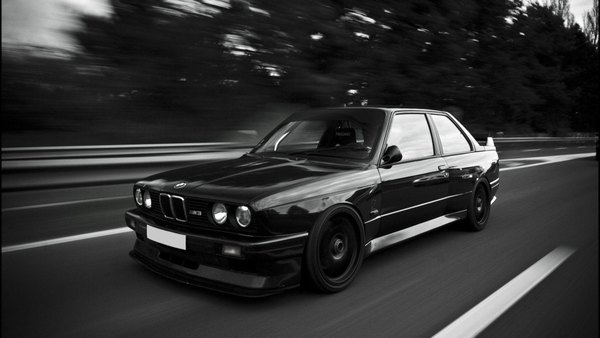 Изображение №34 1920x1080 «Чёрная Bmw E30, скорость» из коллекции «Обои Чёрный БМВ (BMW)»