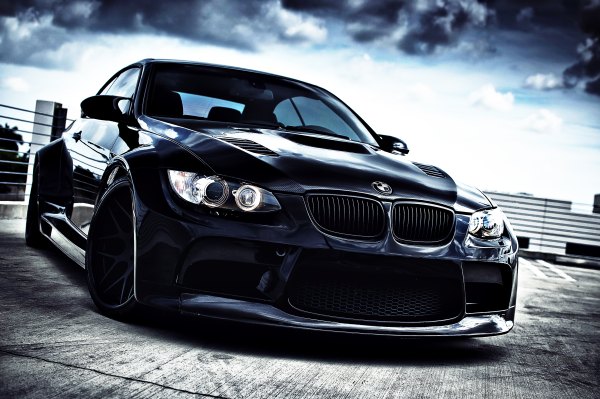 Изображение №42 4288x2848 «Черный BMW M3 с широким обвесом» из коллекции «Обои Чёрный БМВ (BMW)»