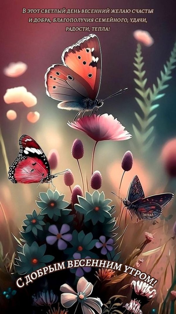 Изображение №29 564x1002 из коллекции «Открытки «С добрым весенним утром!»»