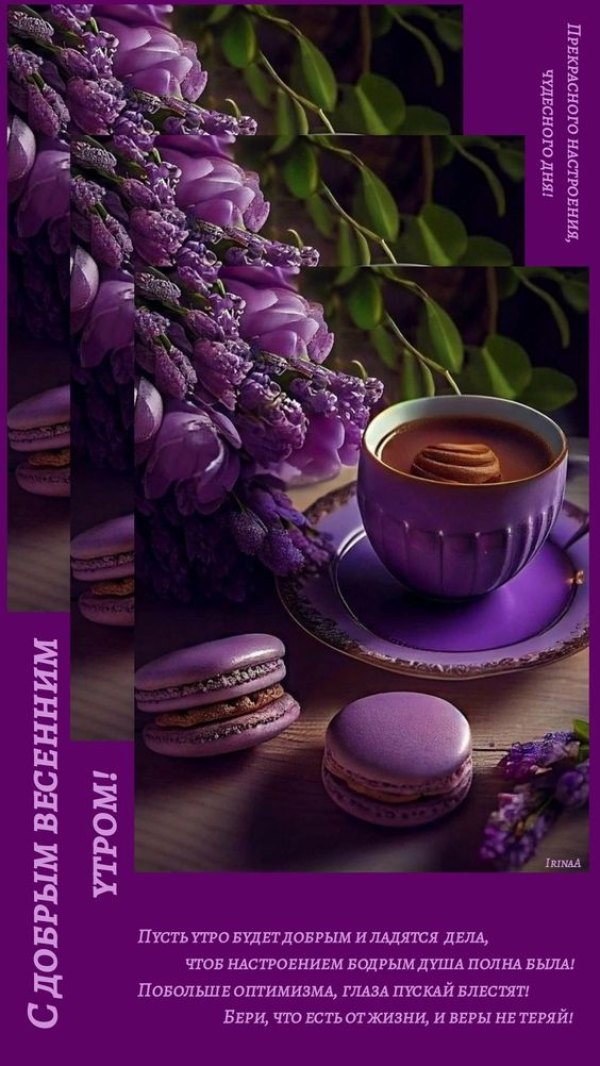 Изображение №72 564x1002 из коллекции «Открытки «С добрым весенним утром!»»