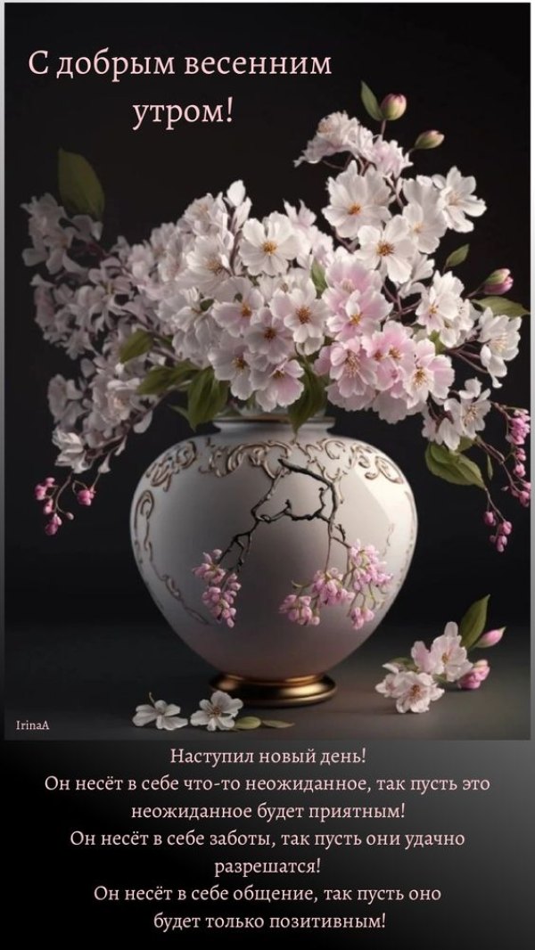 Изображение №44 564x1002 из коллекции «Открытки «С добрым весенним утром!»»