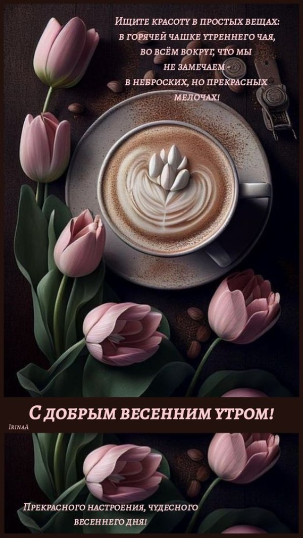 Изображение №40 564x1002 из коллекции «Открытки «С добрым весенним утром!»»