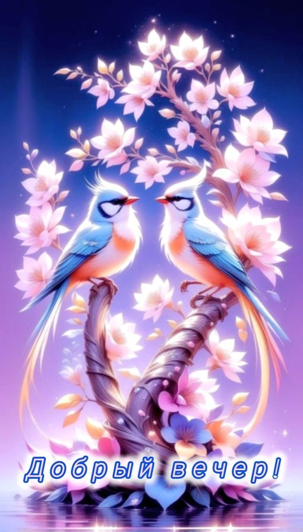 Изображение №52 731x1280  из коллекции «Весенние открытки «Хорошего доброго вечера!»»