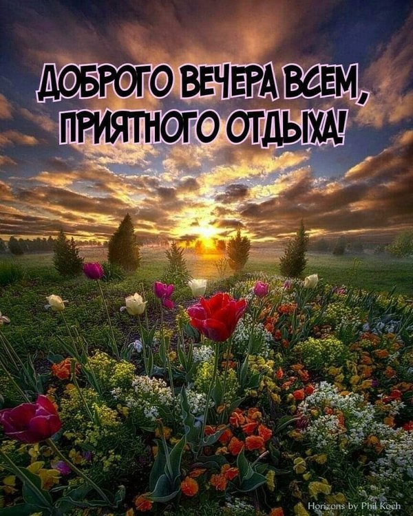 Изображение №68 864x1080 «Доброго вечера всем, приятного отдыха!» из коллекции «Весенние открытки «Хорошего доброго вечера!»»