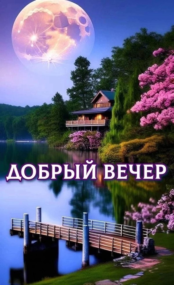 Изображение №39 736x1202  из коллекции «Весенние открытки «Хорошего доброго вечера!»»