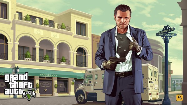 Изображение №90 1920x1080 «Майкл ГТА 5» из коллекции «Обои ГТА 5, GTA 5, Grand Theft Auto V»