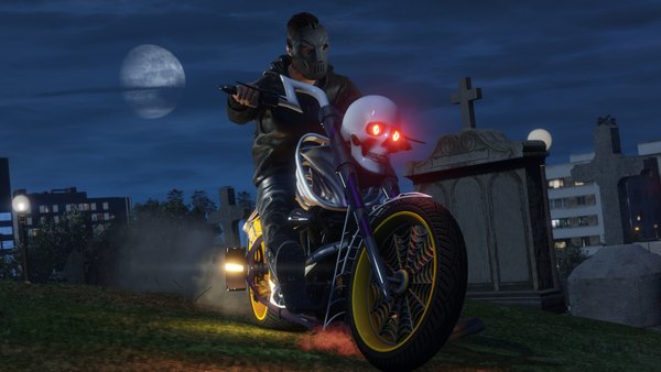 Изображение №105 3840x2160 «Halloween DLC Bike GTA 5 Online» из коллекции «Обои ГТА 5, GTA 5, Grand Theft Auto V»
