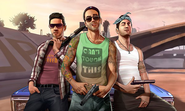 Изображение №42 3840x2312 «Chillin With Da Homies GTA 5 4k» из коллекции «Обои ГТА 5, GTA 5, Grand Theft Auto V»