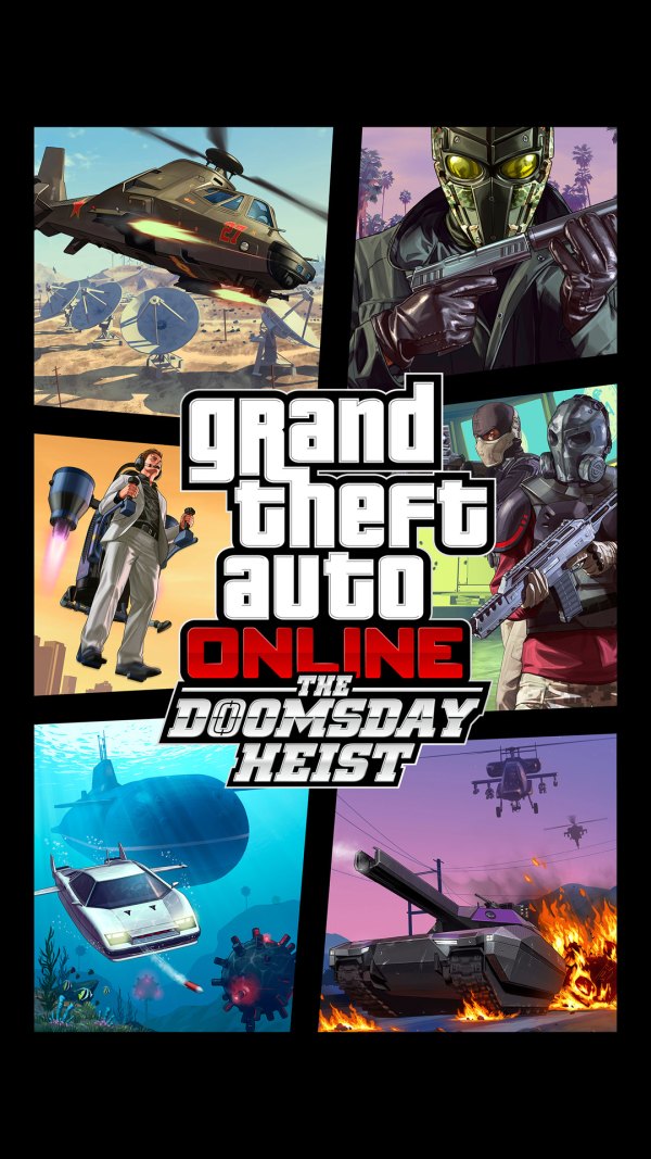 Изображение №30 1080x1920 «Ограбление «Судного дня» GTA Online» из коллекции «Обои ГТА 5, GTA 5, Grand Theft Auto V»