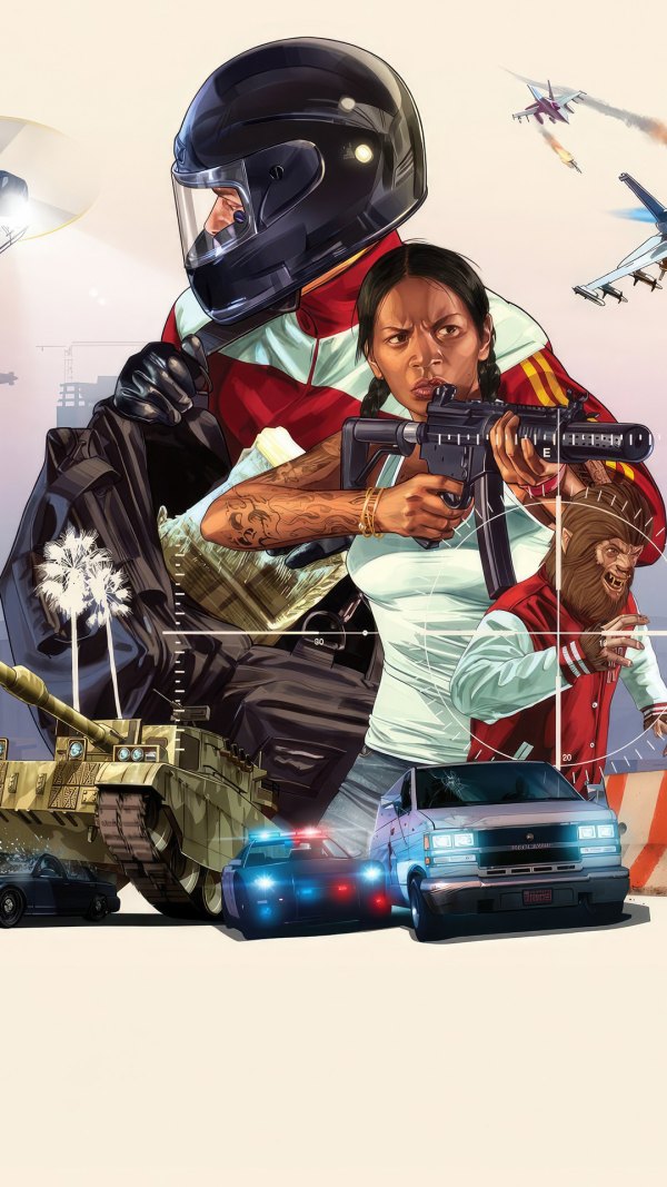 Изображение №13 1080x1920 «Моды, ГТА 5» из коллекции «Обои ГТА 5, GTA 5, Grand Theft Auto V»