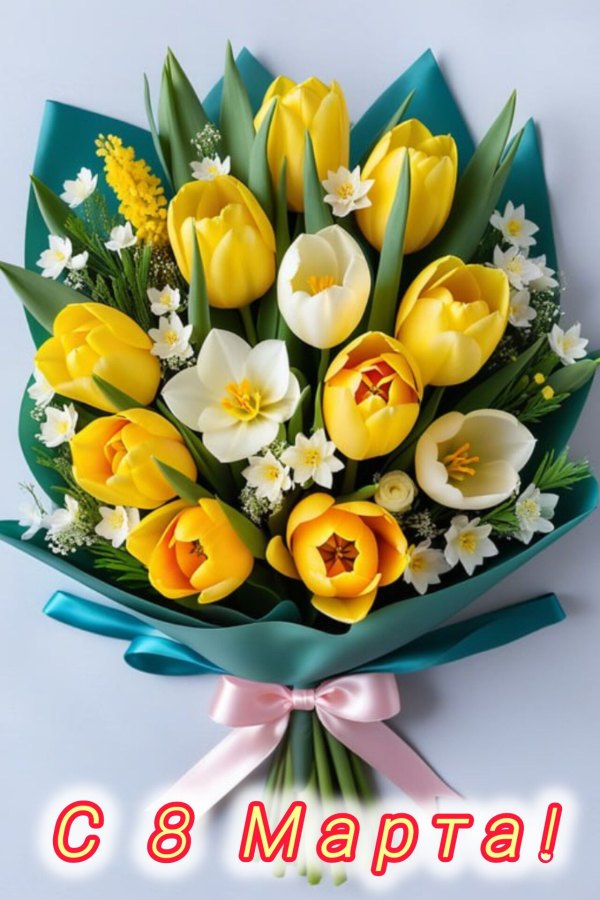 Изображение №37 1280x1920  из коллекции «Красивые открытки «С 8 марта!»»